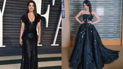 Glam up your look with sequin dresses: Take cues from From Priyanka Chopra to Khushi Kapoor