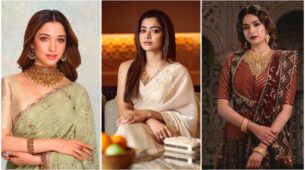 Glitters and gold: Tamannaah Bhatia, Rashmika Mandanna and Keerthy Suresh give us sleepless nights with ethnic fashion, come fall in love