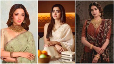 Glitters and gold: Tamannaah Bhatia, Rashmika Mandanna and Keerthy Suresh give us sleepless nights with ethnic fashion, come fall in love