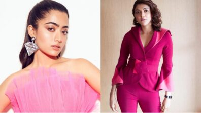 Go Pink or Go Home: Kajal Aggarwal Vs Rashmika Mandanna, Who Looks Prettiest in Any Shade of Pink?