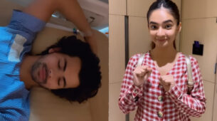 Good News: Siddharth Nigam gets discharged from hospital, Anushka Sen spotted giving hug pose in new video