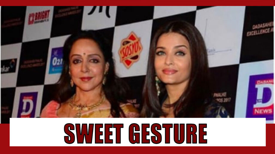 Hema Malini Falls In Love With Aishwarya Rai Because Of This Sweet Gesture, Watch Video 546316