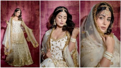 Hina Khan Looks Like An Absolute Apsara From Heaven In Beautiful Lehenga And Rose Ring: See Pic