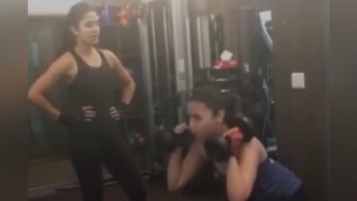 How Lucky! Katrina Kaif Being A Gym Trainer To Alia Bhatt, WATCH VIDEO