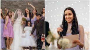 Humble Superstar: Shraddha Kapoor turns bridesmaid for makeup artiste, netizens in awe of gesture