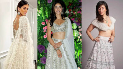 In love with silver bridal lehenga style? Get vogue goals from Kareena Kapoor, Ananya Panday and Tara Sutaria