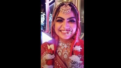 Indian Bride Sings Madhuri Dixit’s Most Iconic Song ‘Dhak Dhak Karne Laga,’ Her Cute Expression Wins Internet