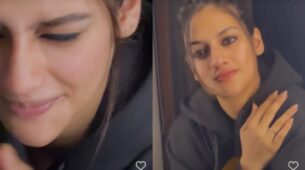 Inn Aankhon Ki Masti Mein: ‘Yummy Mummy’ Nusrat Jahan raises oomph with eye makeup swag, Yash Dasgupta is impressed