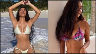 International Vs Desi Bikini Battle: Kim Kardashian Vs Esha Gupta: Who’s the ultimate beach sensation? (Vote Now)