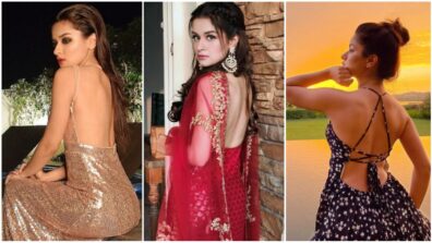 It’s All About Backless: Take Cues From Avneet Kaur For Sultry Poses