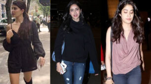 Jacqueline Fernandez, Ananya Panday, and Janhvi Kapoor set footwear vogue goals in ankle-length black boots
