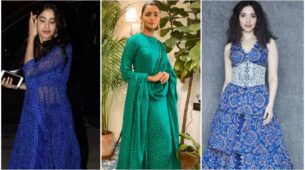 Janhvi Kapoor, Alia Bhatt and Tamannaah Bhatia give wedding vogue goals in Bandhani suits, who’s your queen of hearts?