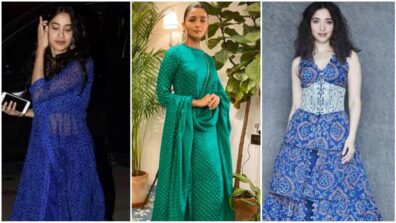 Janhvi Kapoor, Alia Bhatt and Tamannaah Bhatia give wedding vogue goals in Bandhani suits, who’s your queen of hearts?