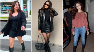 Janhvi Kapoor, Malavika Mohanan and Shraddha Kapoor are real-life slayers, set major vogue trends in leather footwear
