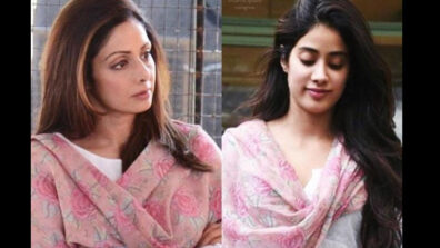 Janhvi Kapoor Shares A Striking Resemblance To Her Late  Mother Sridevi: CHECK OUT These Pictures