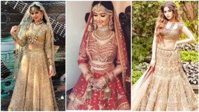 Jannat Zubair Rahmani Looks Alluring In Bridal Outfits