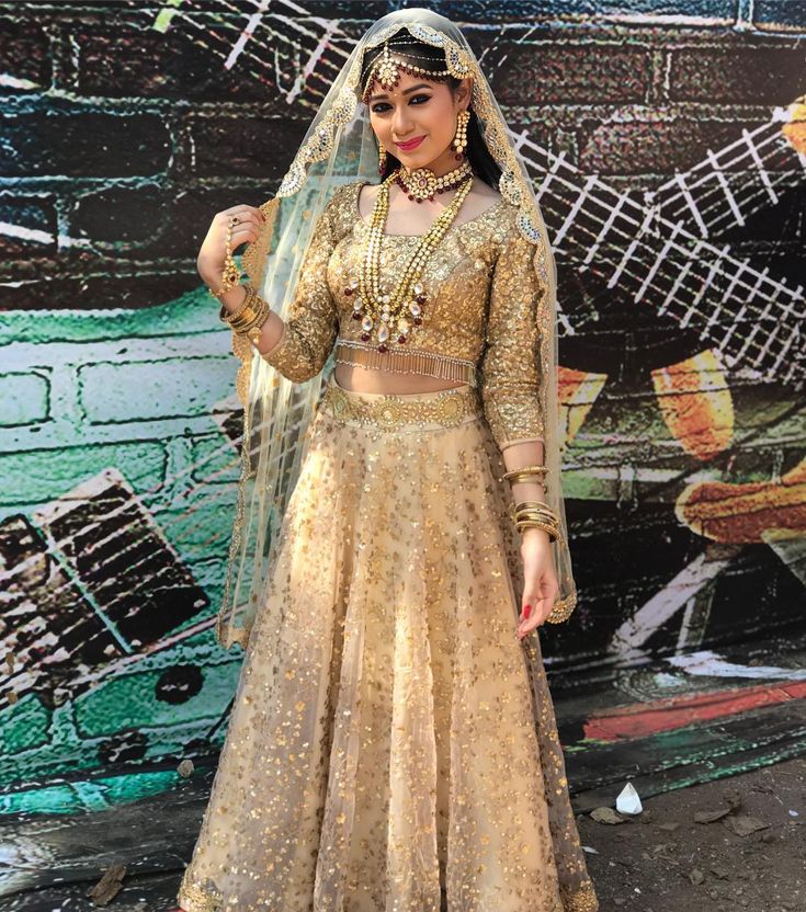 Jannat Zubair Rahmani Looks Alluring In Bridal Outfits - 0