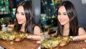 Jannat Zubair Rahmani tries out exotic Arabian delicacy at Dubai restaurant, check out mouthwatering pic