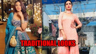 Jasmin Bhasin is here to teach us how to go desi in style, Check out her traditional looks