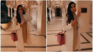 Jungli Billi: Nora Fatehi is a ‘wild cat’, sets temperature soaring in nude-colour bodycon jacket dress