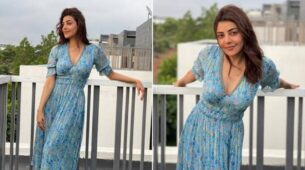 Kajal Aggarwal Redefines Beauty in Blue: We Swear by These Pictures Here