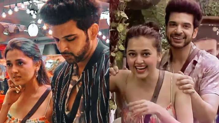 Karan Kundrra’s candid moments with Tejasswi Prakash from Bigg Boss 15 - 8