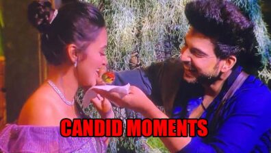 Karan Kundrra’s candid moments with Tejasswi Prakash from Bigg Boss 15