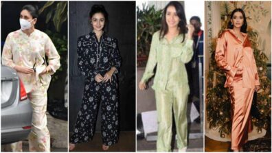 Kareena Kapoor, Alia Bhatt, Shraddha Kapoor and Sonam Kapoor activate ‘chill mode’, rock in casual pyjama sets