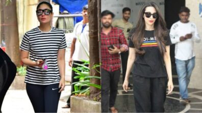 Kareena Kapoor And Karisma Kapoor Sporting Casual Yet Stylish Streetwear Look, See Pics