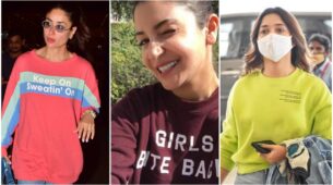 Kareena Kapoor, Anushka Sharma and Tamannaah Bhatia spice up oomph in crewneck sweatshirts, take cues