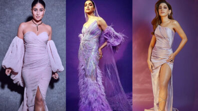 Kareena Kapoor, Deepika Padukone and Alaya F are damsels on fire in strapless lilac gowns, pickup your favourite