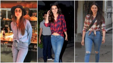 Kareena Kapoor, Kriti Sanon and Aditi Rao Hydari give ‘boss babe’ vibes in knotted shirt, pick your favourite?