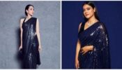 Karisma Kapoor Vs Kajol: Who is your ultimate slayer in Manish Malhotra sequin saree? (Ultimate Fan Battle)