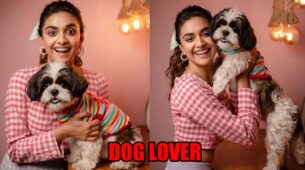 Keerthy Suresh is a total dog lover and these pictures are proof