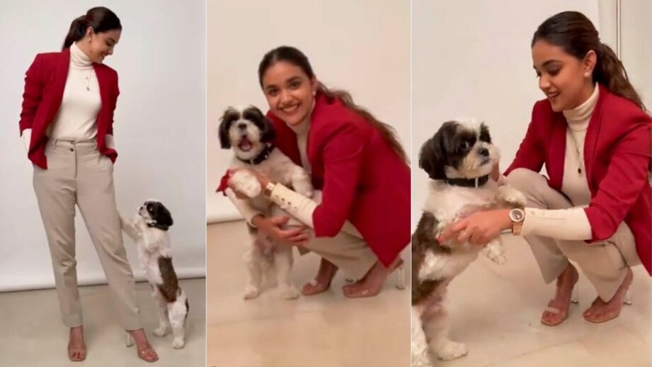 Keerthy Suresh is a total dog lover and these pictures are proof - 2