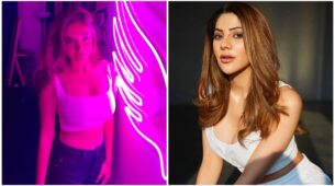 Khatron Ke Khiladi Divas Anushka Sen vibes for a “neon night’, Nikki Tamboli turns a white swan