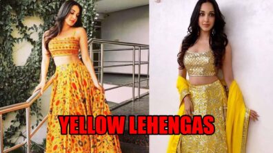 Kiara Advani shines brighter than the sun in these bright yellow lehengas, see pics