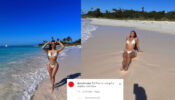 Kim Kardashian burns gram with bikini snap, fan posts message for her BF saying, “Tell Pete to not get…”