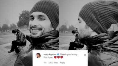 Lovey Dovey: Shahid Kapoor is feeling romantic this winter season, Mira Kapoor calls him her ‘first love’