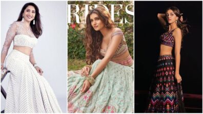 Madhuri Dixit, Tara Sutaria & Ananya Panday personify elegance in Tarun Tahiliani’s