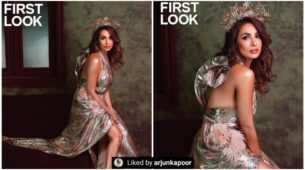 Malaika Arora is setting the tone for the year in Dolly J’s unconventional floral high-octane outfit, Arjun Kapoor in love