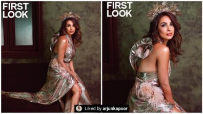 Malaika Arora is setting the tone for the year in Dolly J’s unconventional floral high-octane outfit, Arjun Kapoor in love