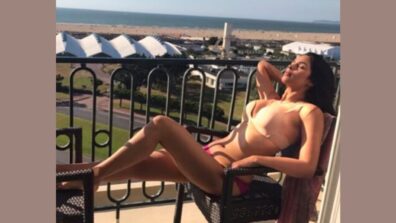 Mallika Sherawat ends 2021 with a bang, shares super hot sunkissed bikini snap to stab hearts