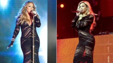 Mariah Carey Vs Beyoncé: Which Diva Rocks The Same Roberto Cavalli Gown? Vote Now