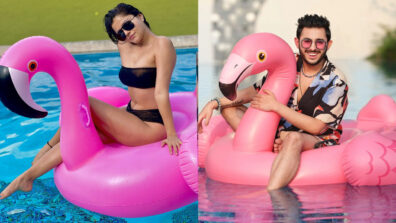 Masti Mode On: Rubina Dilaik Vs CarryMinati: Your favourite celebrity with inflatable pool toy?