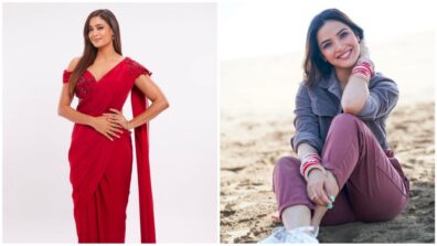 Mesmerizing Beauties: Shweta Tiwari shines bright like diamond in red saree, Jasmin Bhasin turns ‘smiling assassin’