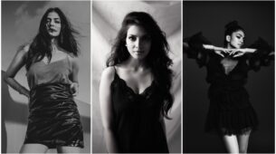 Monochrome Photos: Malavika Mohanan Makes A Stunning Entry In Her Glamourous Outfits And Men Can’t Stop Drooling Over Her Charm