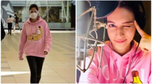 The Gucci hoodie worn by Katrina Kaif is incredibly comfy yet stylish, more inspo for you; take a look