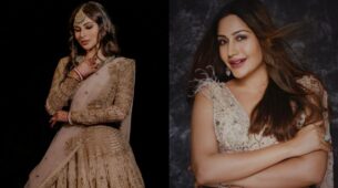 Mouni Roy drops picture from her Sangeet, Surbhi Chandna shares her killer wedding guest look and says ‘Dost Ki Shaadi Pe Pehni Is Naari Ne Saree’