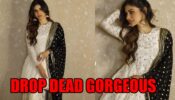 Mouni Roy Looks Drop Dead Gorgeous In White And Golden Sharara Set, HIGH PRICETAG ALERT